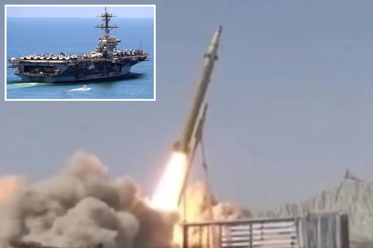 Iran fires electro-optical missile for first time — aiming at US warships: report