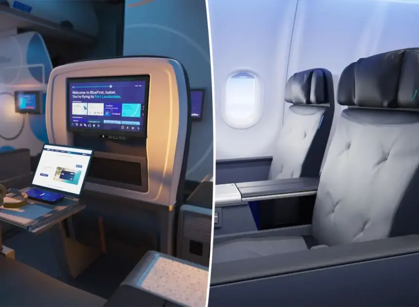 JetBlue unveils new first-class seating for domestic flyers