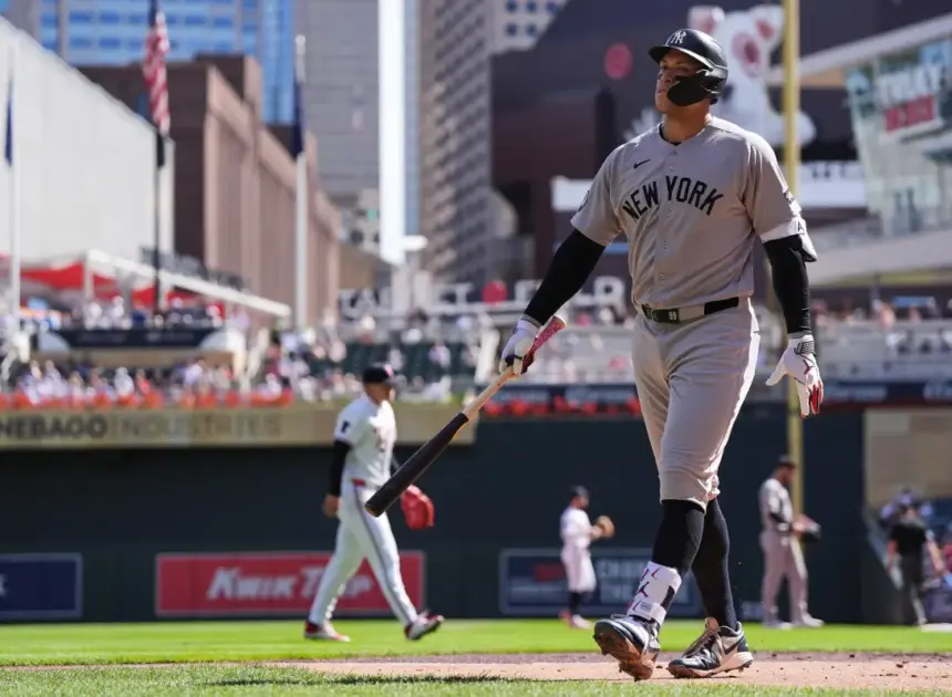 Aaron Judge lands on IL with calf strain in Yankees nightmare