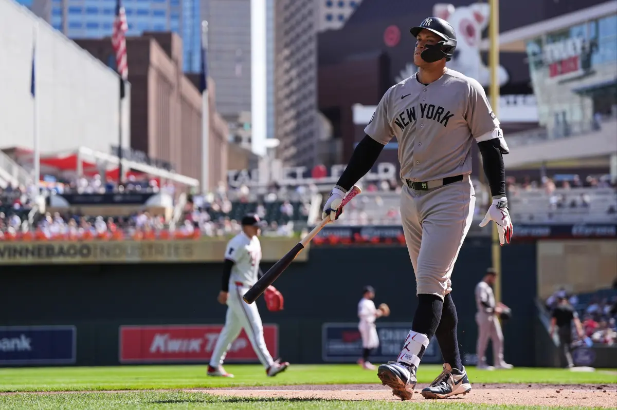 Aaron Judge lands on IL with calf strain in Yankees nightmare