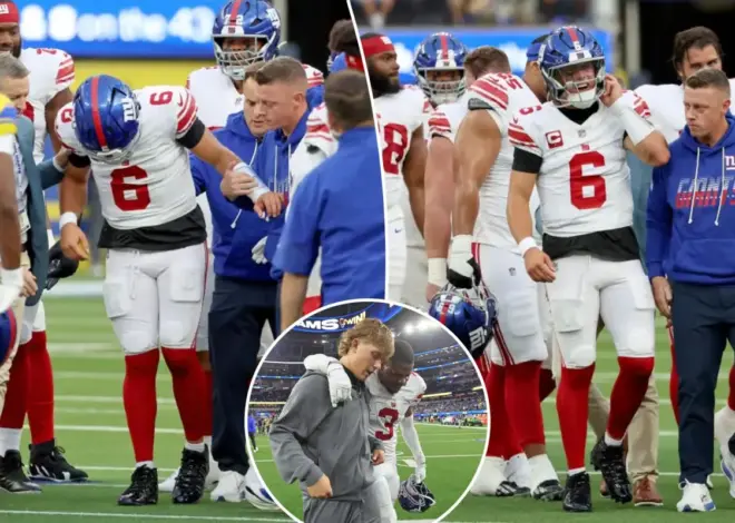 Giants’ Hollywood hope quickly turned into a Jaxson Dart horror story