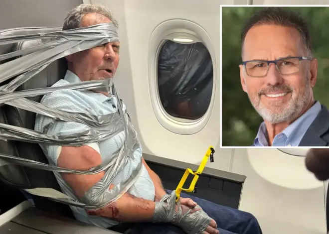 Duct-tape plane passenger breaks silence — and gives unbelievable excuse for midflight meltdown