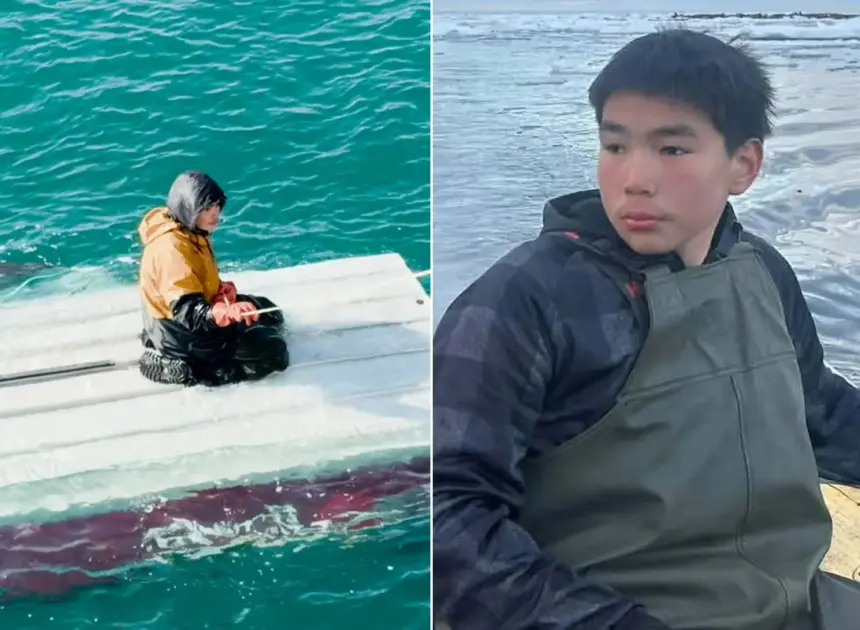 Alaskan boy, 15, who survived 62 hours at sea makes horrifying revelation after being rescued