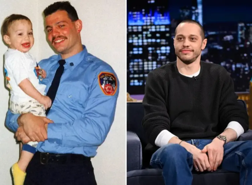 Exclusive | Pete Davidson was a kid when he lost his dad on 9/11 — now he wonders how to explain it to daughter he named after the FDNY hero