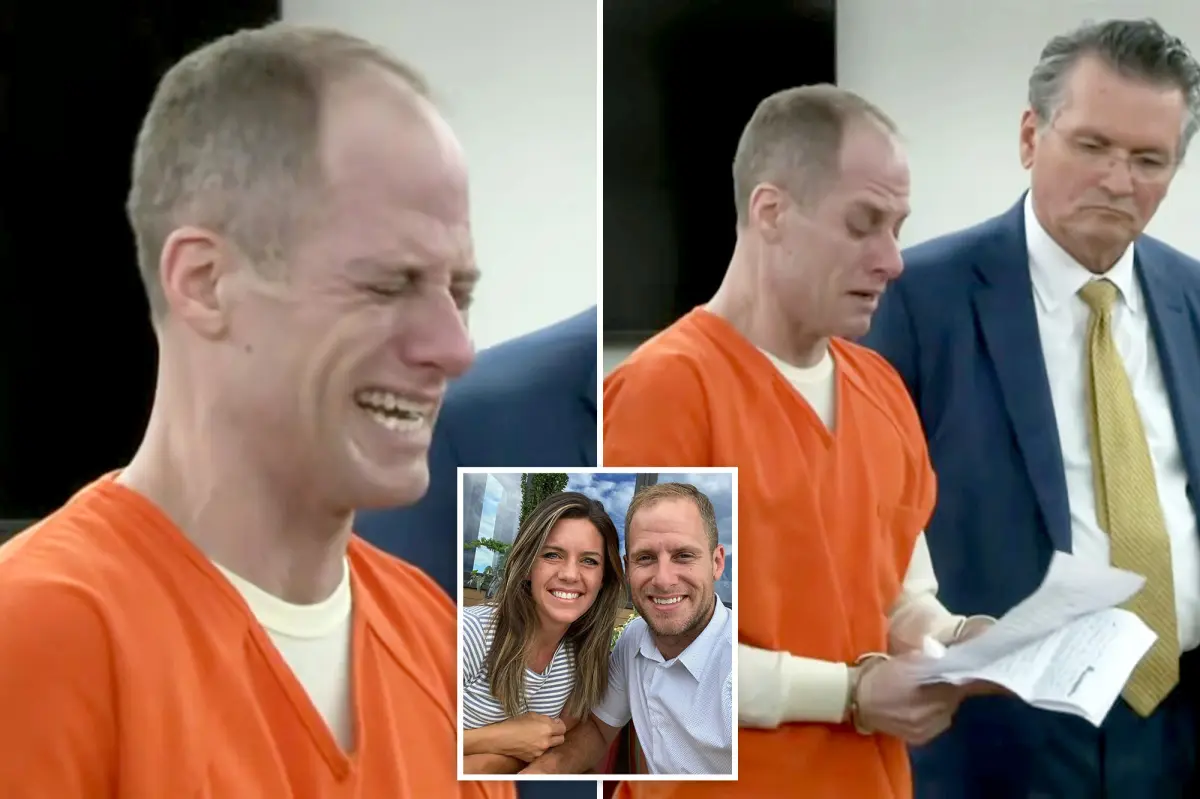 ‘American Idol’ alum Caleb Flynn sobs as he makes self-serving claims at sentencing for executing wife — before judge drops the hammer