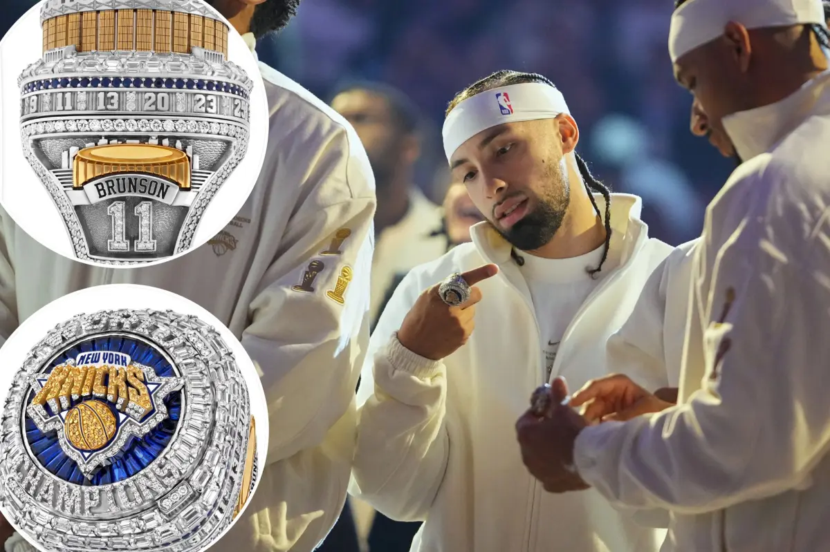 Knicks’ 22-carat NBA championship ring includes nearly 800 diamonds — and a secret mini Garden