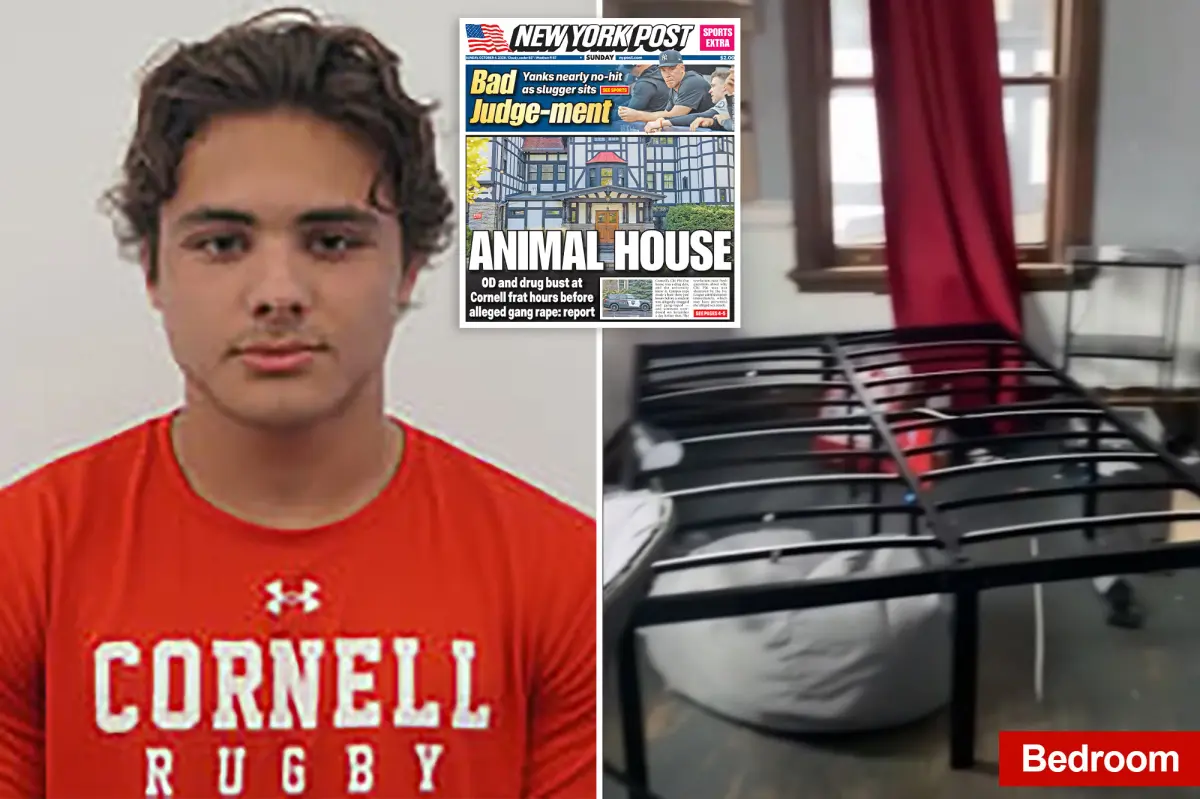 ‘Cornell 7’ frat bro claimed accuser ‘sodomized’ him and that school didn’t care he was sex-assault ‘survivor:’ report