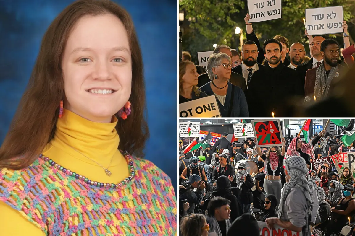 Exclusive | NYC teacher among protesters who disrupted vigil for victims of Oct. 7 Hamas massacre