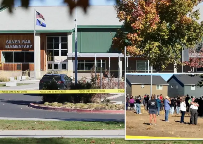 Hero bystander shot and killed Oregon elementary school teen gunman after deadly rampage: police