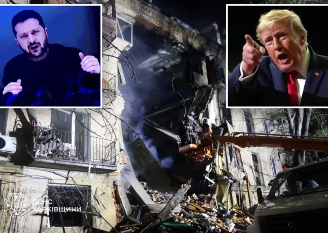 Ukraine got no warning about latest Russian strikes on Kyiv, Zelensky says after latest Trump critique