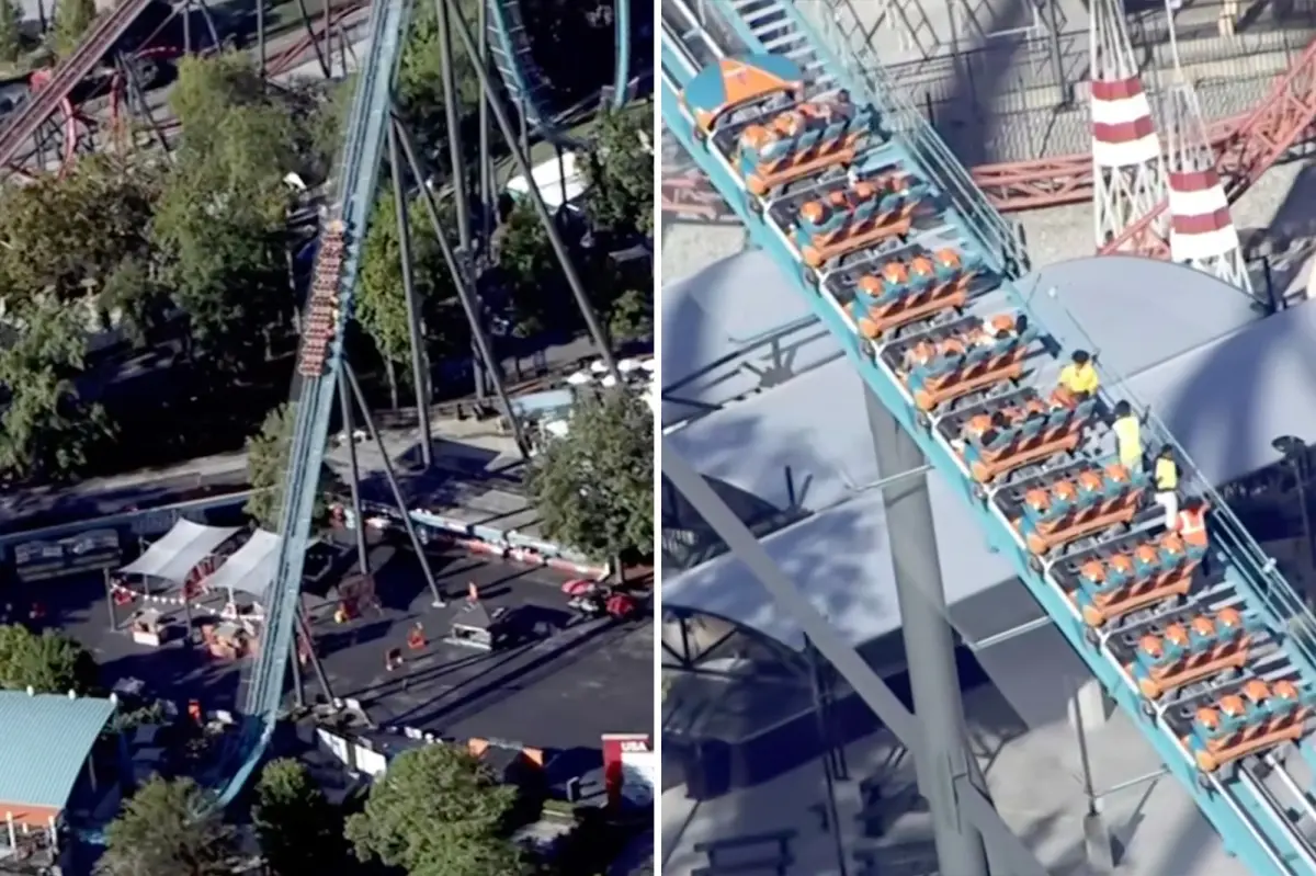 Six Flags parkgoer killed after falling off Goliath roller coaster in Georgia: report