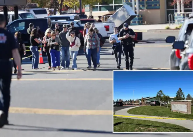 Three kids, 1 teacher killed by crazed teen gunman at Oregon elementary school — before hero bystander takes down shooter
