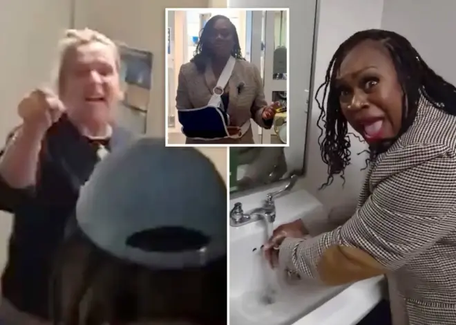 NY Dem in wild bathroom brawl with GOP opponent’s mom during campaign event
