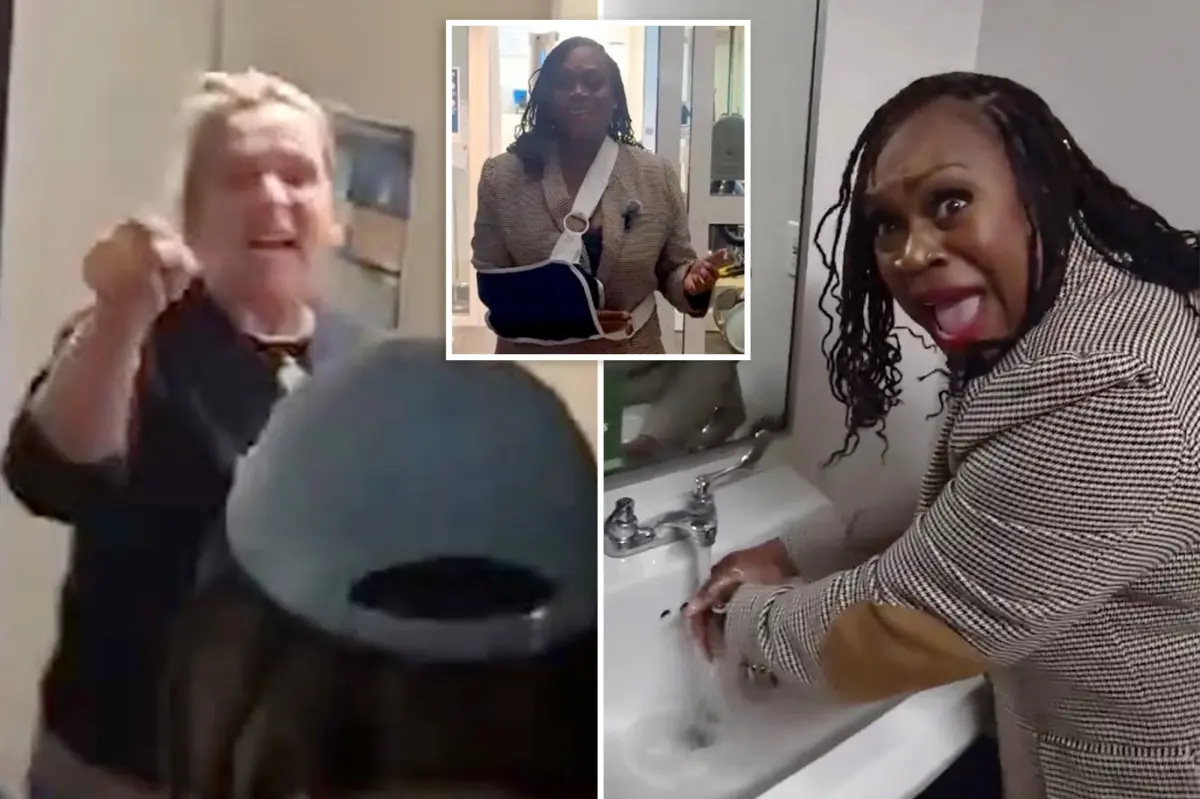 NY Dem in wild bathroom brawl with GOP opponent’s mom during campaign event