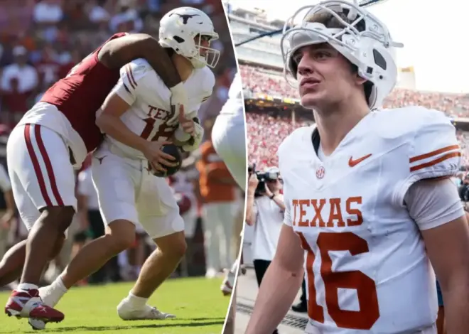 Arch Manning’s NFL draft stock in question after ugly Texas meltdown with Heisman chances long gone