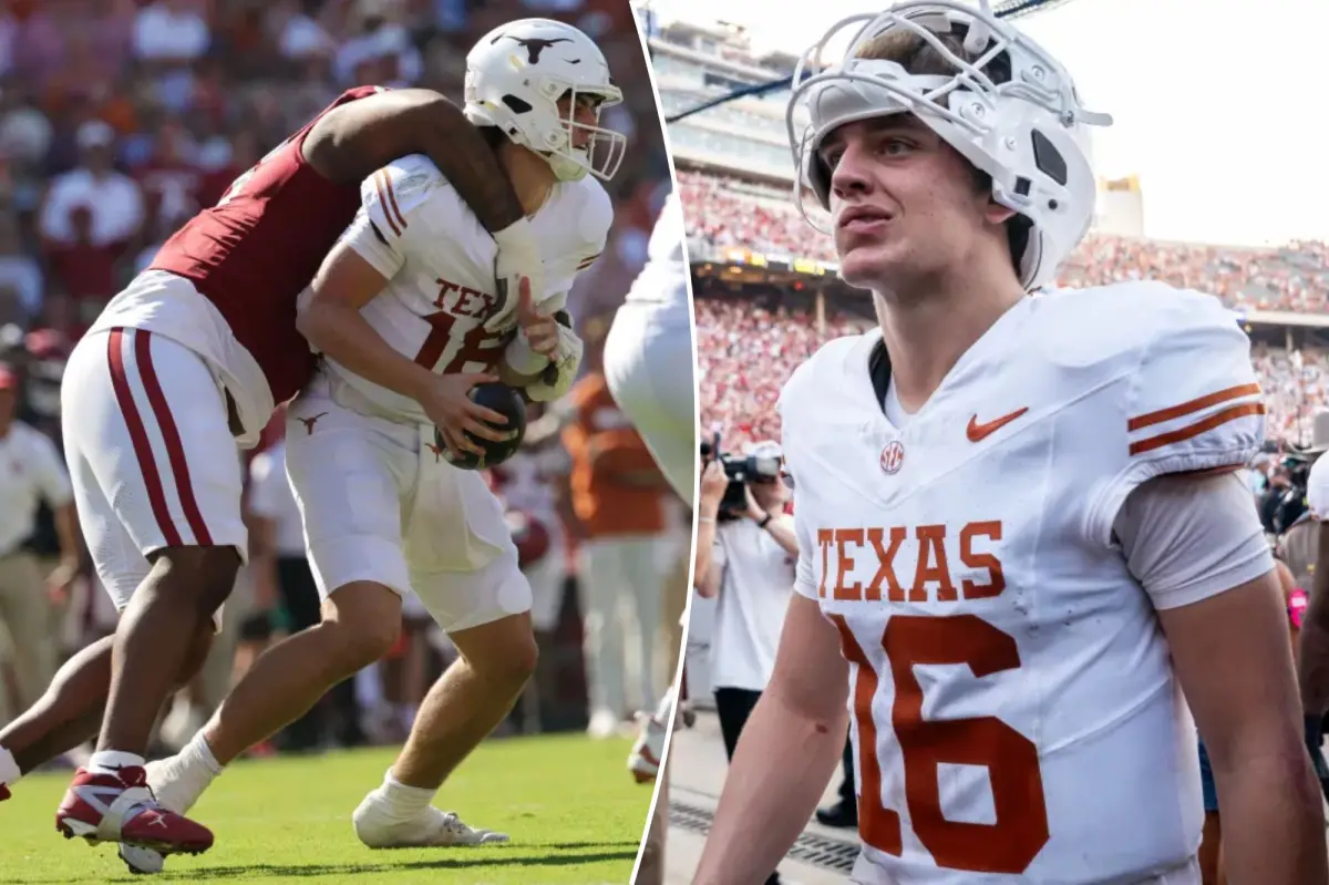 Arch Manning’s NFL draft stock in question after ugly Texas meltdown with Heisman chances long gone