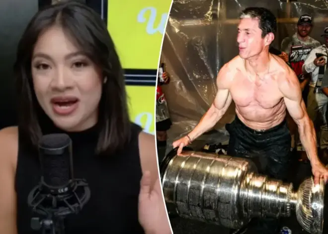 TV reporter thirsts over married Hurricanes head coach Rod Brind’Amour: ‘I’ll be waiting in the wings’