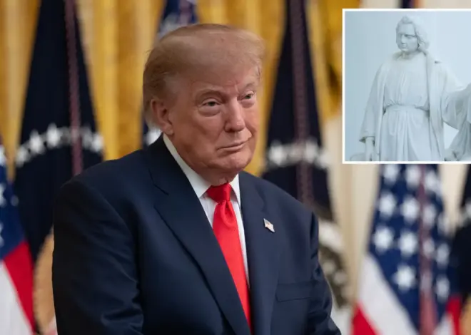 Trump claims ‘days of plunder’ are over in spicy Columbus Day post bashing Dems for statue hysteria