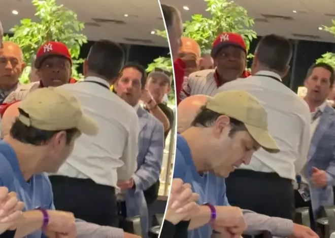 Spike Lee held back in wild fan altercation before Yankees-Red Sox Game 2
