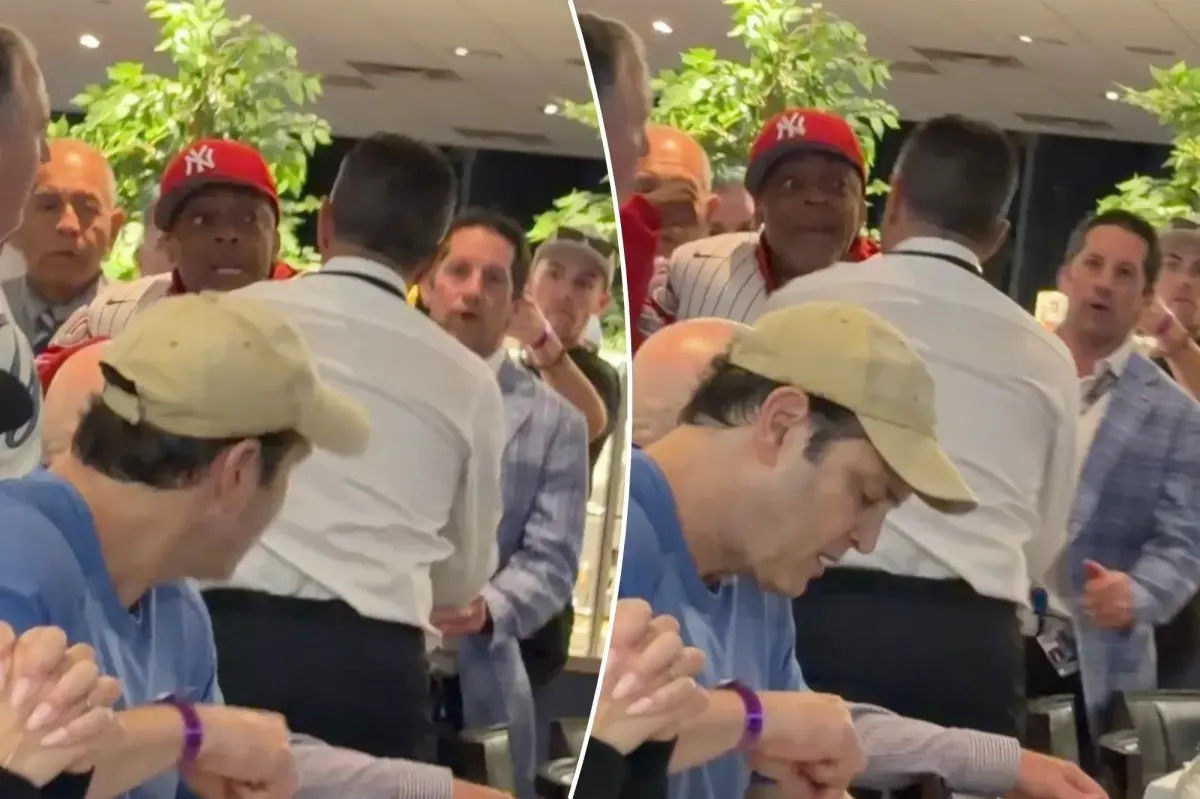 Spike Lee held back in wild fan altercation before Yankees-Red Sox Game 2