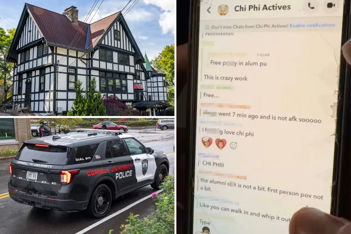 ‘Cornell 7’ frat bro claims he was too wasted to consent to sex with accuser — and that he’s the real victim: records, reports