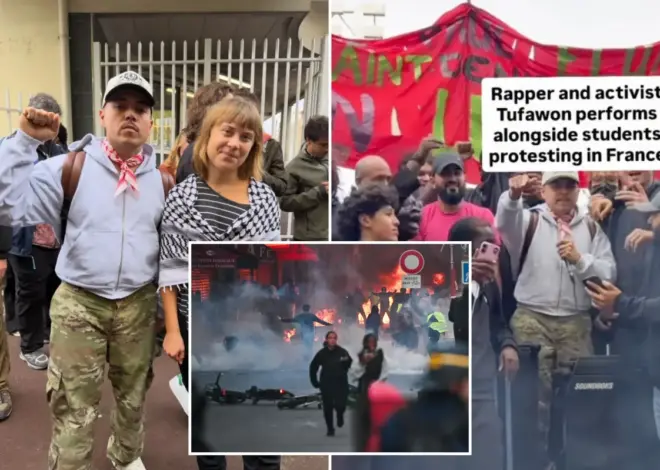 US radicals who traveled to France to join cop-bashing protests reveal plans to ‘raise hell’ on our shores
