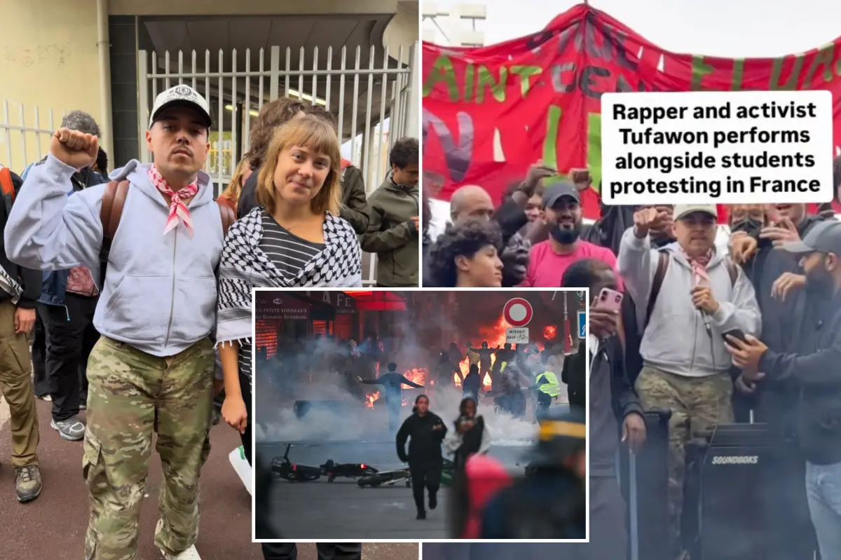 US radicals who traveled to France to join cop-bashing protests reveal plans to ‘raise hell’ on our shores