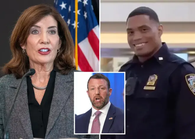 DHS secretary Mullin slams Hochul for staying silent on NYPD cop stabbed by illegals while grandstanding over ICE shooting