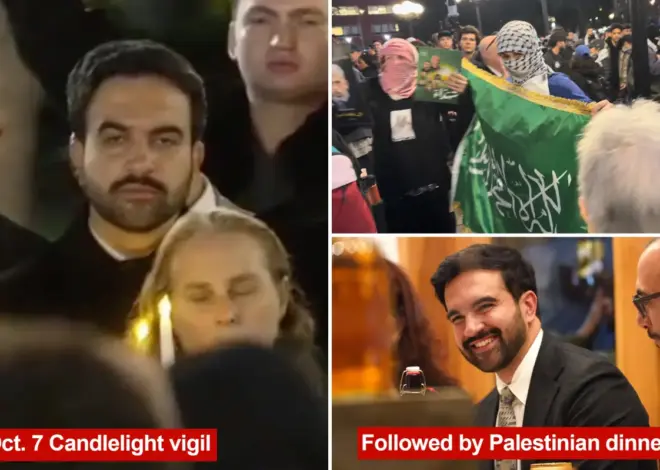 Mamdani booed, berated by anti-Israel protesters waving Hamas flags at NYC Oct. 7 memorial: ‘Shame on you’