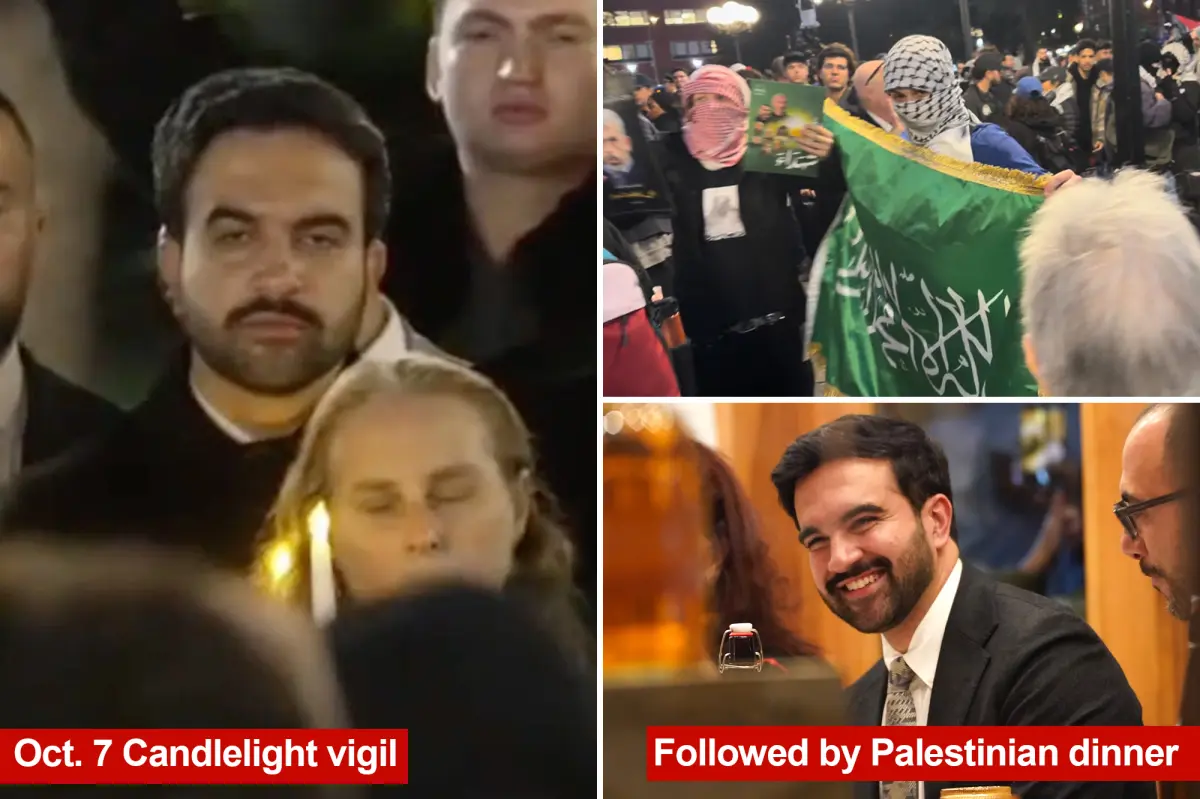 Mamdani booed, berated by anti-Israel protesters waving Hamas flags at NYC Oct. 7 memorial: ‘Shame on you’