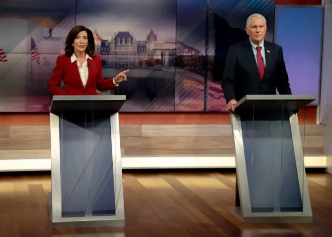 Hochul, Blakeman debate live updates: Combative debate wraps as Trump, affordability take center stage