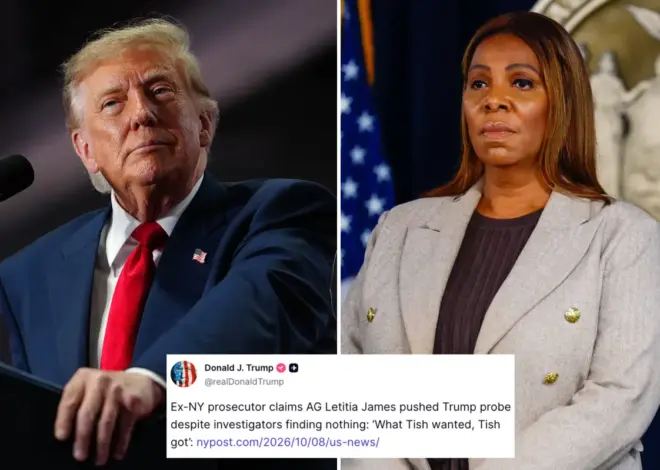 Trump shares NY Post exclusive about AG Letitia James whistleblower on Truth Social