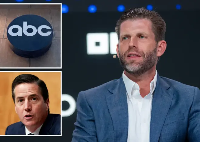 Eric Trump trashes ABC over ‘bulls–t hit piece,’ backs call for FCC probe into revised story on family biz