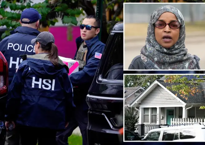 Ilhan Omar responds to raid on DC home with five-word warning to Trump