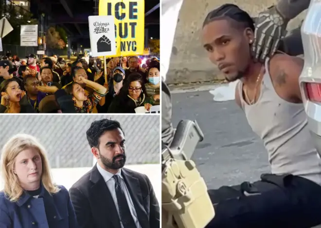DSA ‘demands’ Mamdani fire NYPD boss Tisch as socialists turn on mayor over ICE shooting