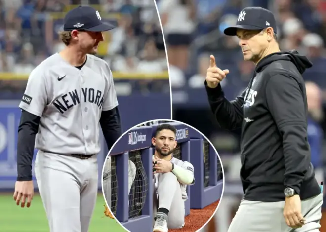 Aaron Boone’s toughest decision immediately backfired in Yankees’ Game 2 debacle