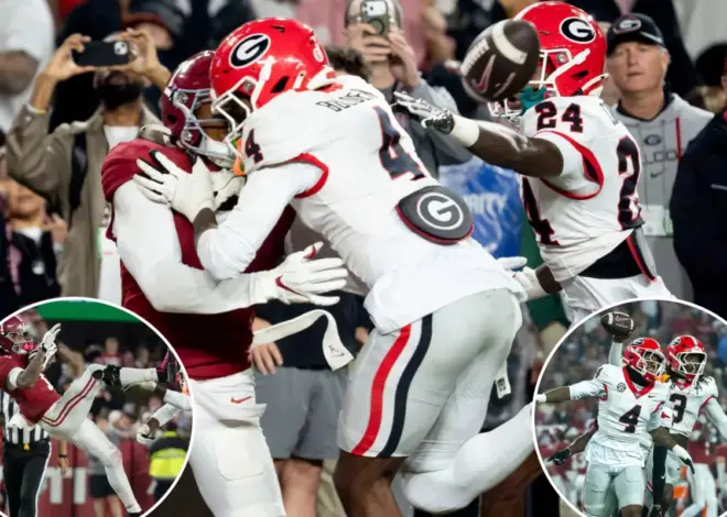 Georgia heir-apparent to No. 1 ranking after win over Alabama in controversial finish